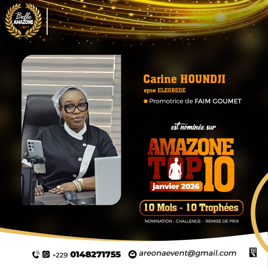 Carine HOUNDJI épouse ELEGBEDE