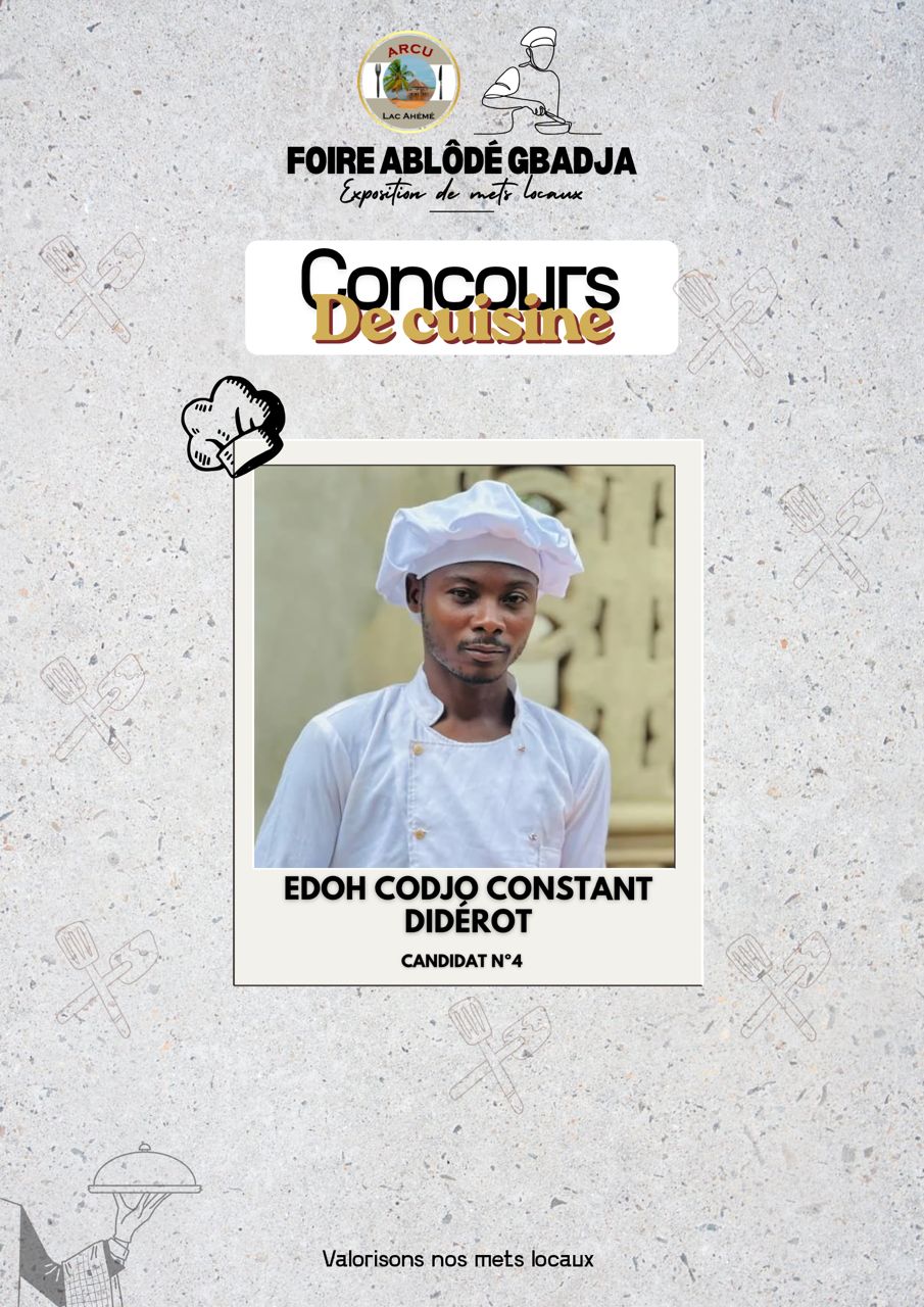 EDOH CODJO CONSTANT DIDEROT
